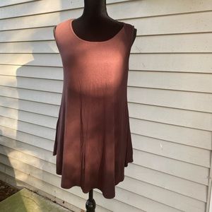 Brown Larace Floaty Tank size M